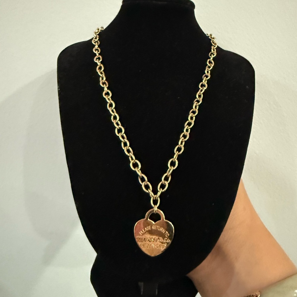 14k Gold Heart Necklace